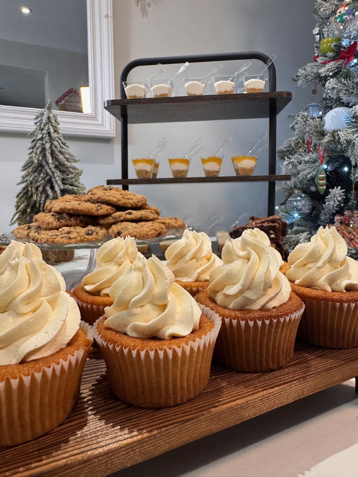 Handmade desserts for an event in Romsey