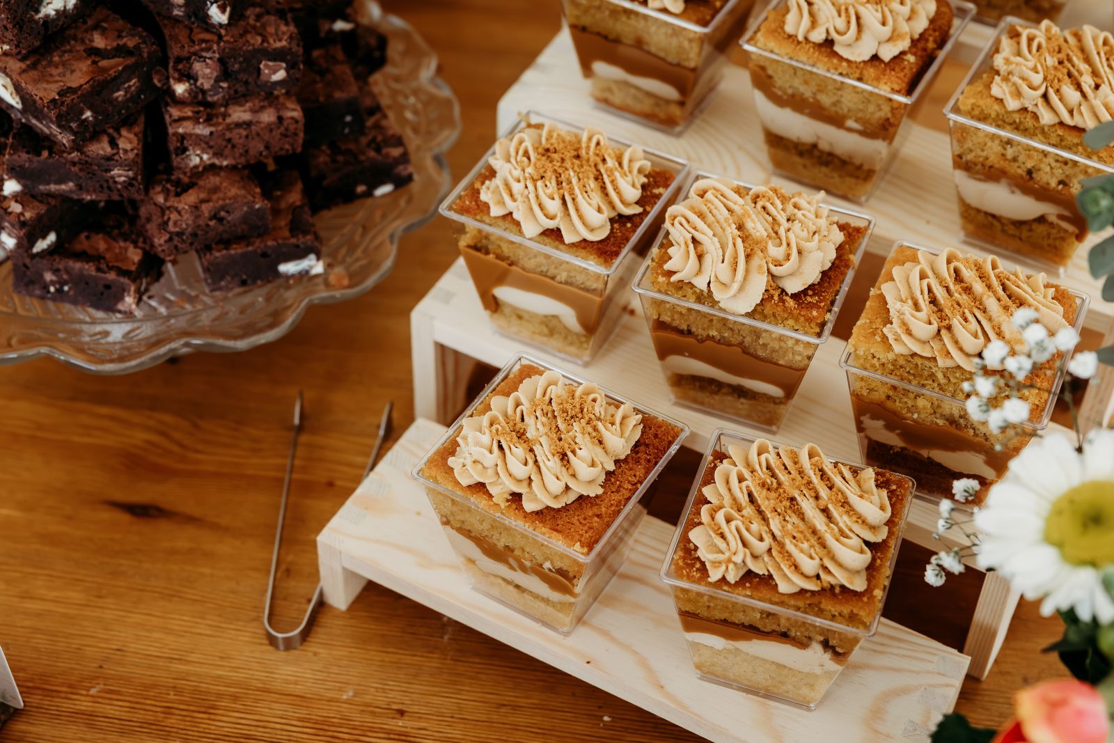 Handmade desserts for an event in Portsmouth